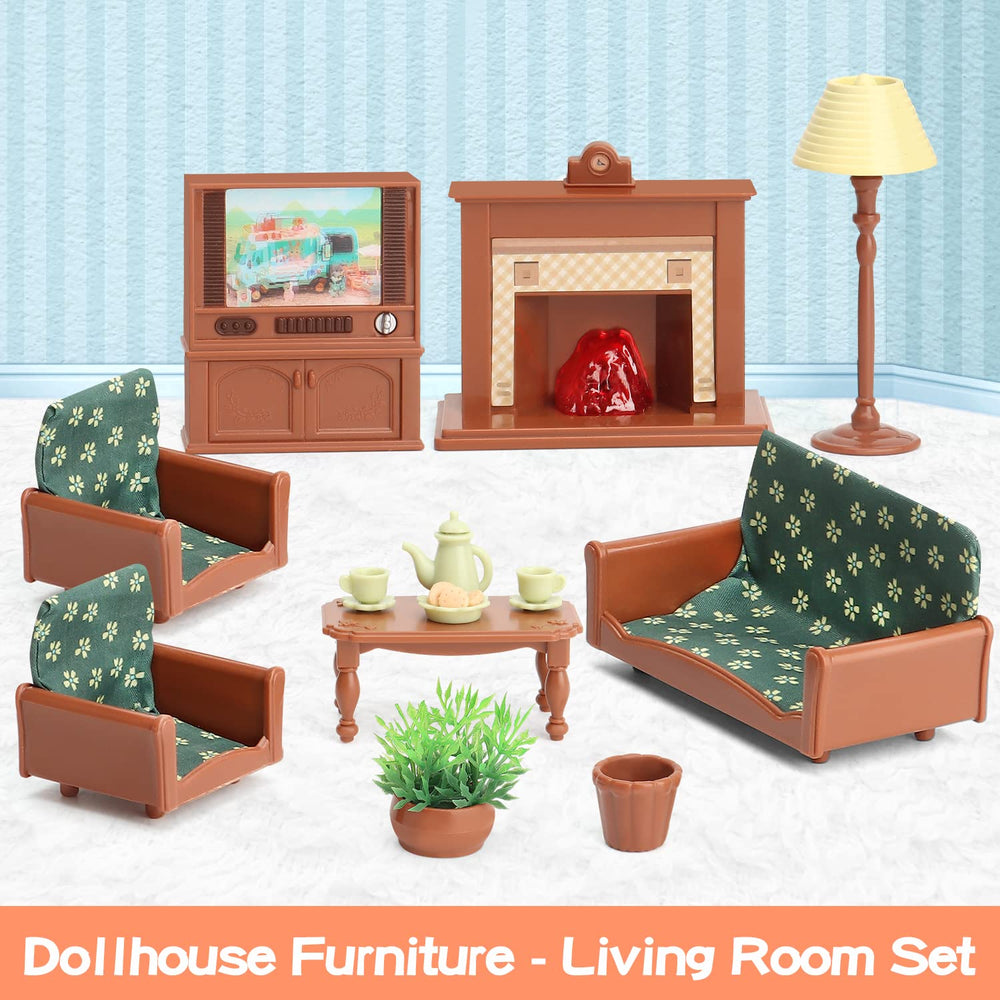 BananMelonBM dollhouse TV – promotes storytelling and family scene creativity