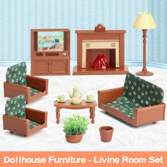 BananMelonBM dollhouse TV – promotes storytelling and family scene creativity