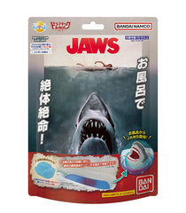 Bandai Bikkura Egg Dramatic Bath Jaws mascot bathing solution for a whimsical color-change bath.