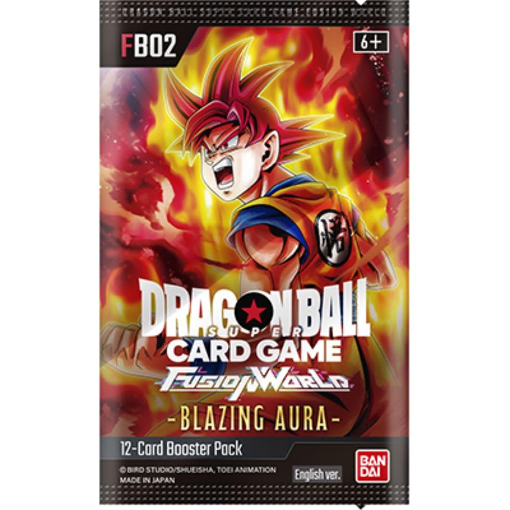 Bandai Blazing Aura FB02 alternative-art cards highlighting vibrant visuals for trading