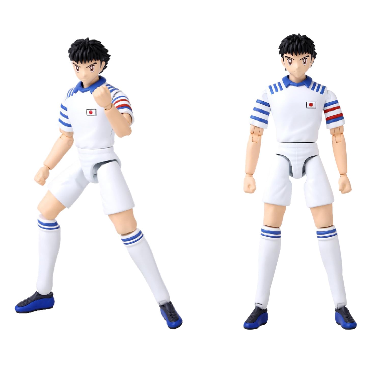 Bandai Captain Tsubasa Ozora facial expression detail enhances true-to-character look