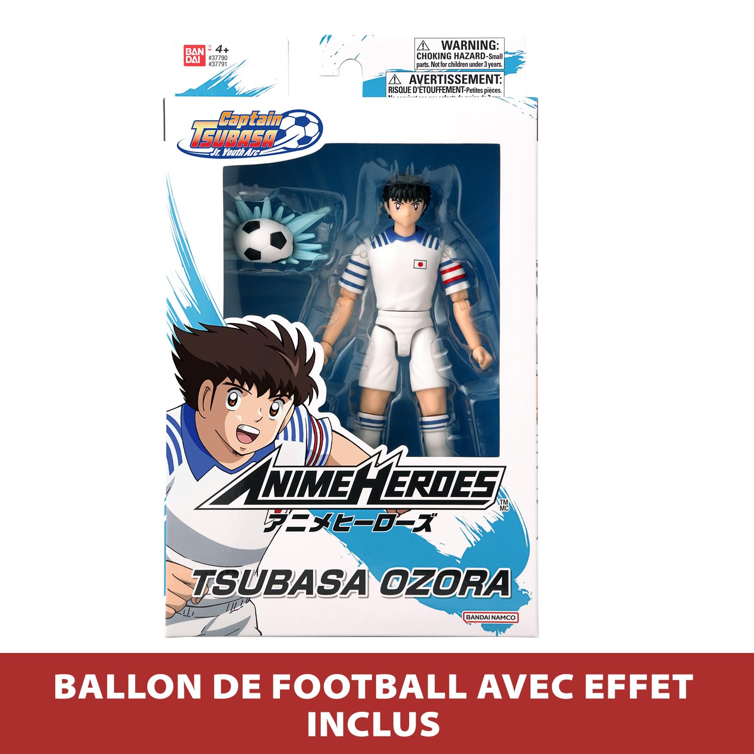 Bandai Captain Tsubasa Ozora high-quality materials and finish for lasting display
