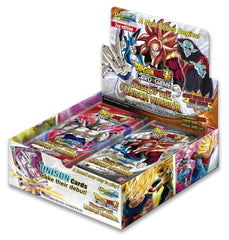 Bandai DBS-B10 Rise of the Unison Warrior 2nd Edition booster box front, ideal for collectors and set completion.