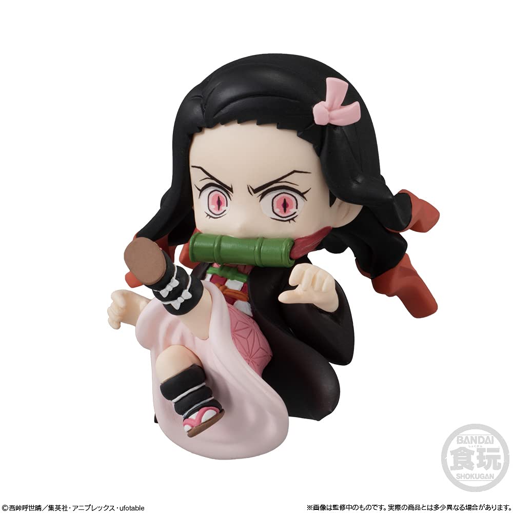 Bandai Shokugan Adverge Motion 3 Giyu figure with stand in dynamic pose