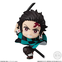 Bandai Shokugan Adverge Motion 3 Nezuko figure with stand for compact shelf display