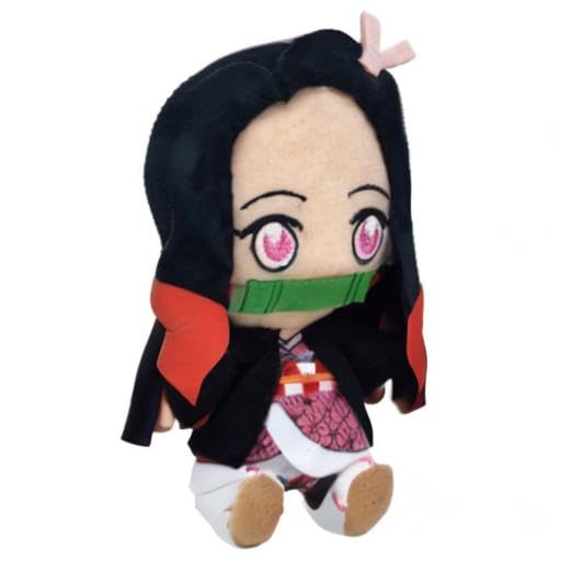Bandai Demon Slayer Nezuko Chibi Plush packaged for gifting and collector display.
