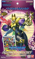 Bandai Digimon Amethyst Mandala Advanced Deck cover with foiled cards for premium display