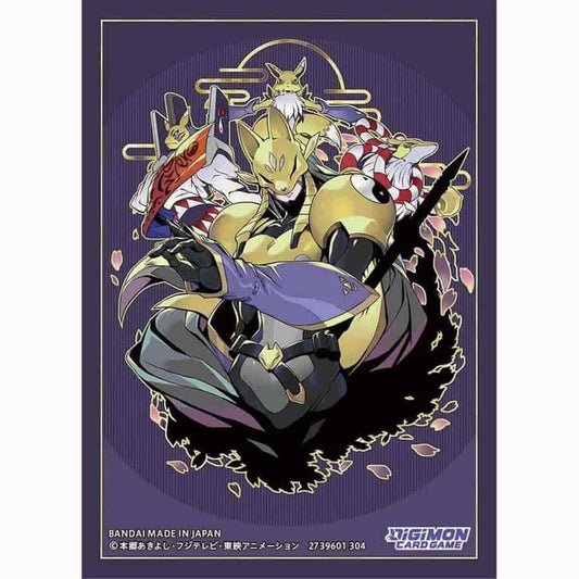 Bandai Digimon Amethyst Mandala Advanced Deck sleeves protect your collection during play