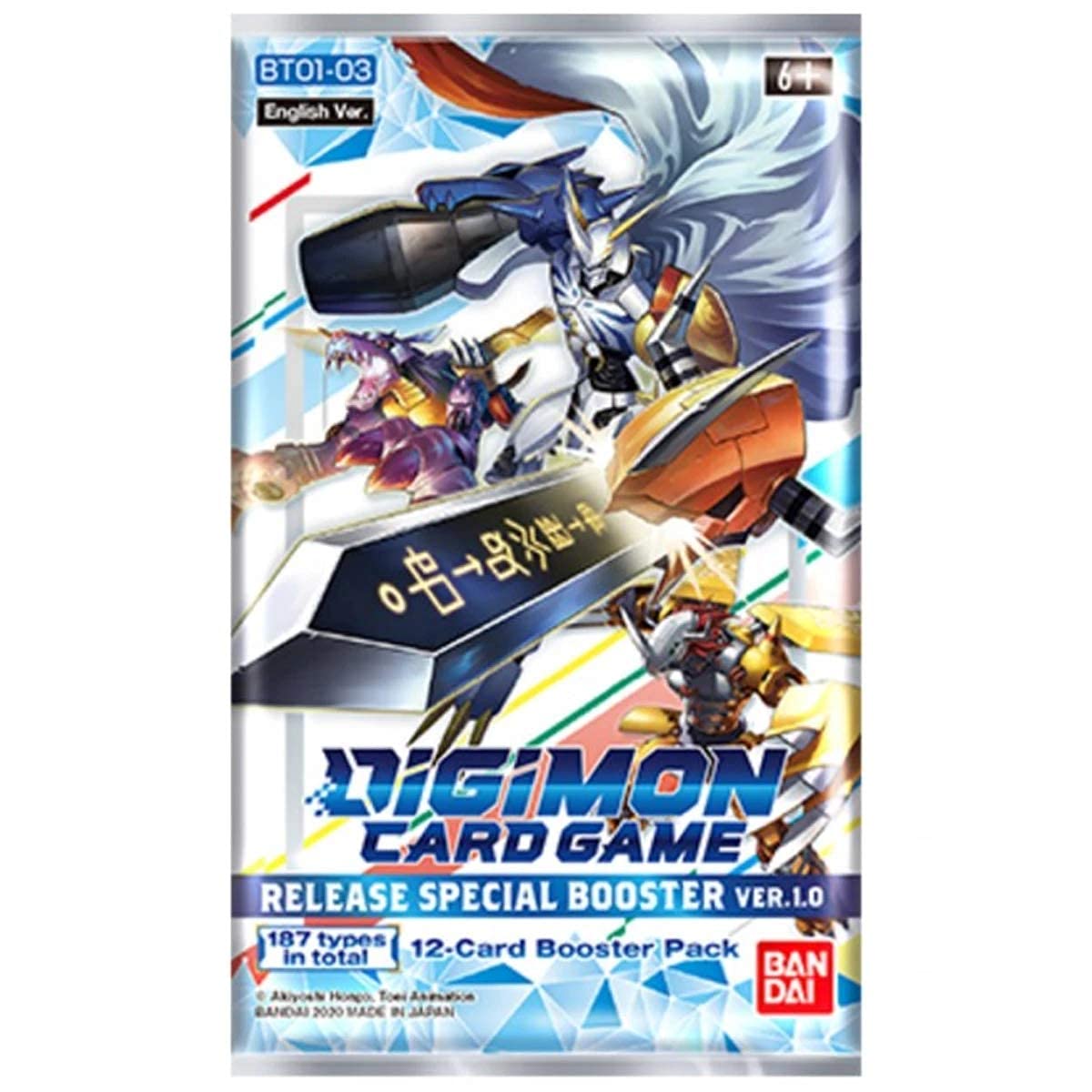 Bandai Digimon Card Game boosters pack front previews new cards for quick scouting