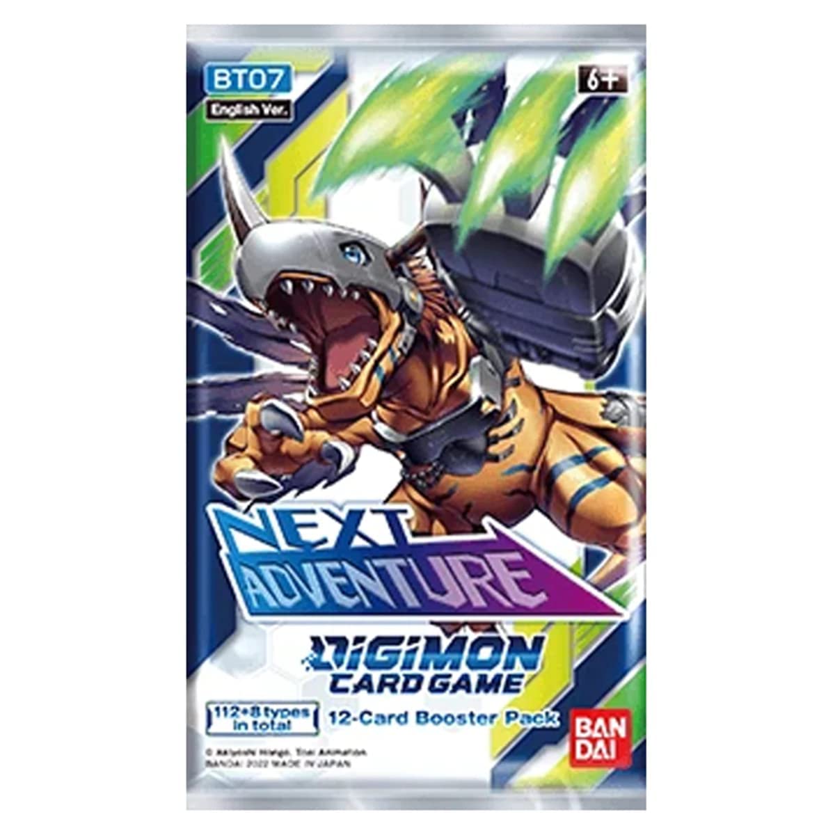 Bandai Digimon Next Adventure 12-card packs offer varied options for play.