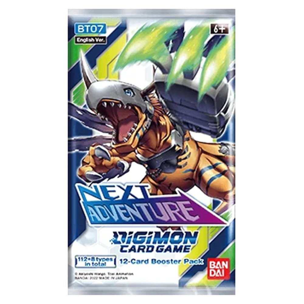 Bandai Digimon Next Adventure 12-card packs offer varied options for play.