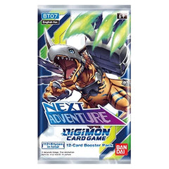 Bandai Digimon Next Adventure 12-card packs offer varied options for play.