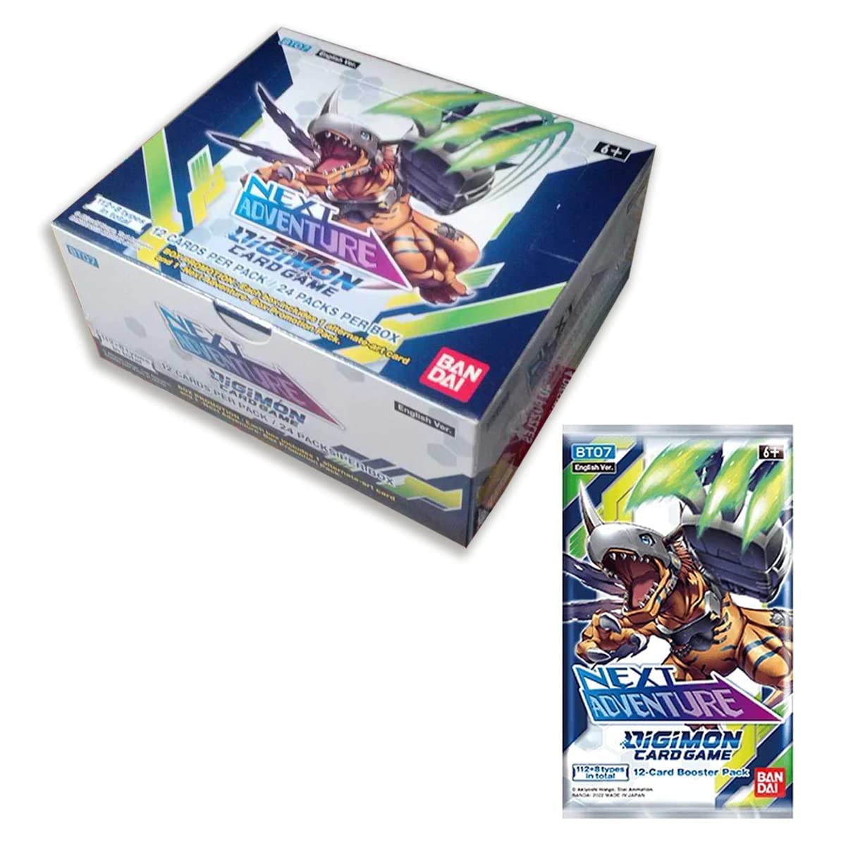 Bandai Digimon Next Adventure pack-opening sequence captures anticipation during opening.