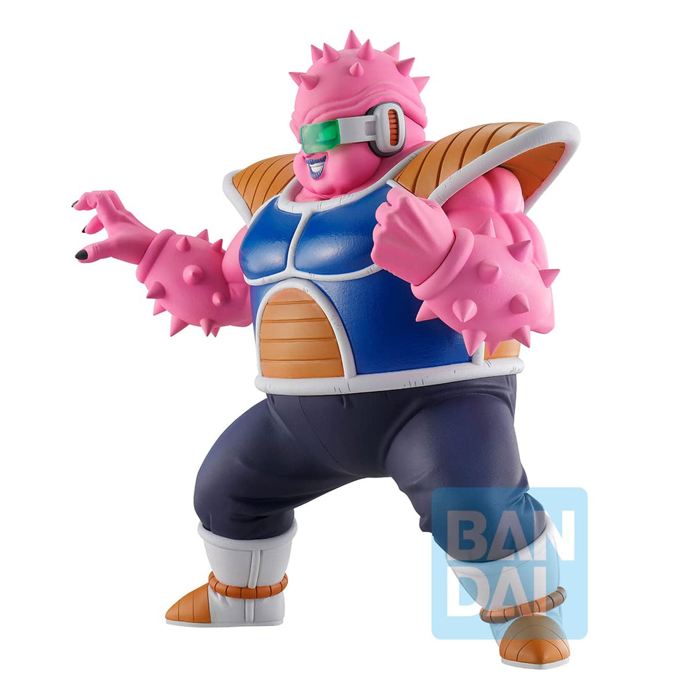 Bandai Dodoria stands 9.8 inches, ideal for compact shelf setups.