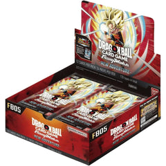 Bandai Dragon Ball Super Fusion World 05 art close-up highlights vibrant card textures for fans.