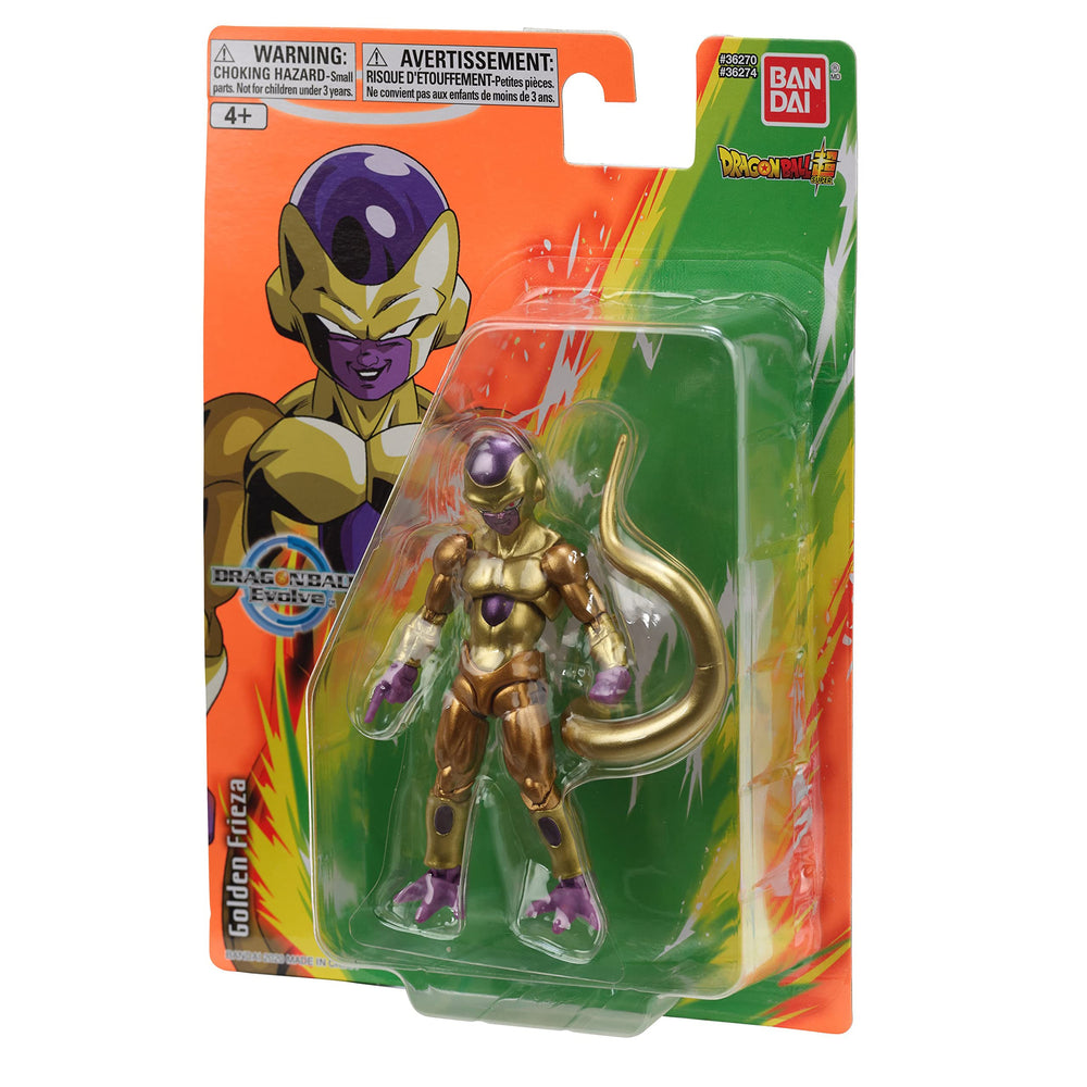 Bandai Dragon Ball Super Golden Frieza with metallic finish for collectors.