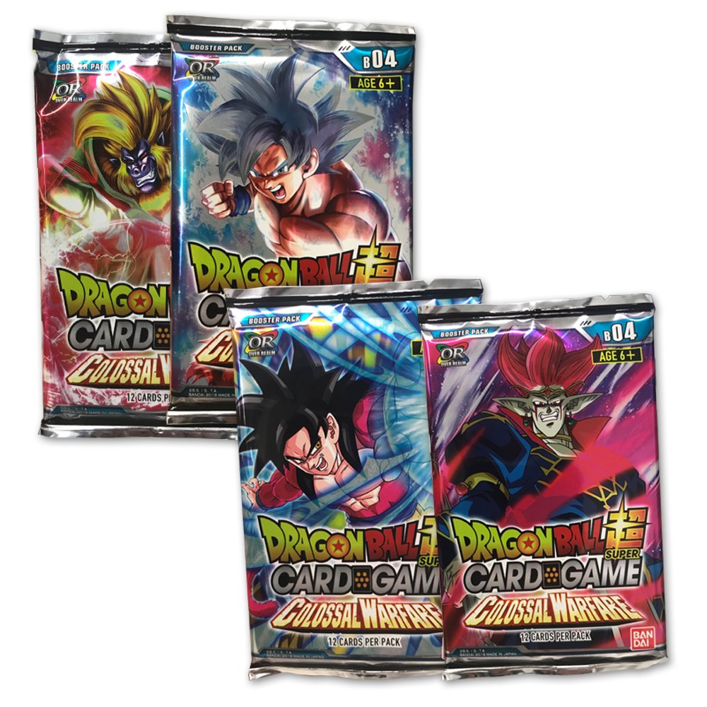 Bandai Dragon Ball Z Colossal Warfare Series 4 promo foil card, a must-have for fans