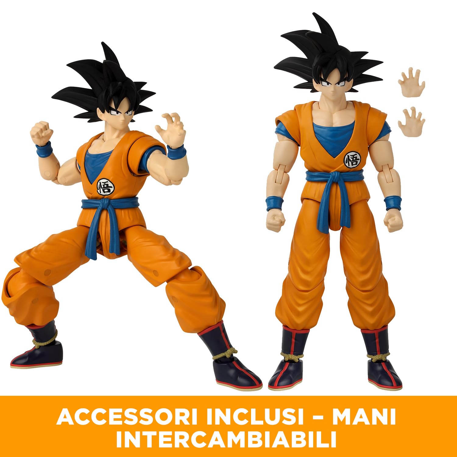 Bandai Dragon Stars Goku articulation pose highlights 17 points for dynamic scenes