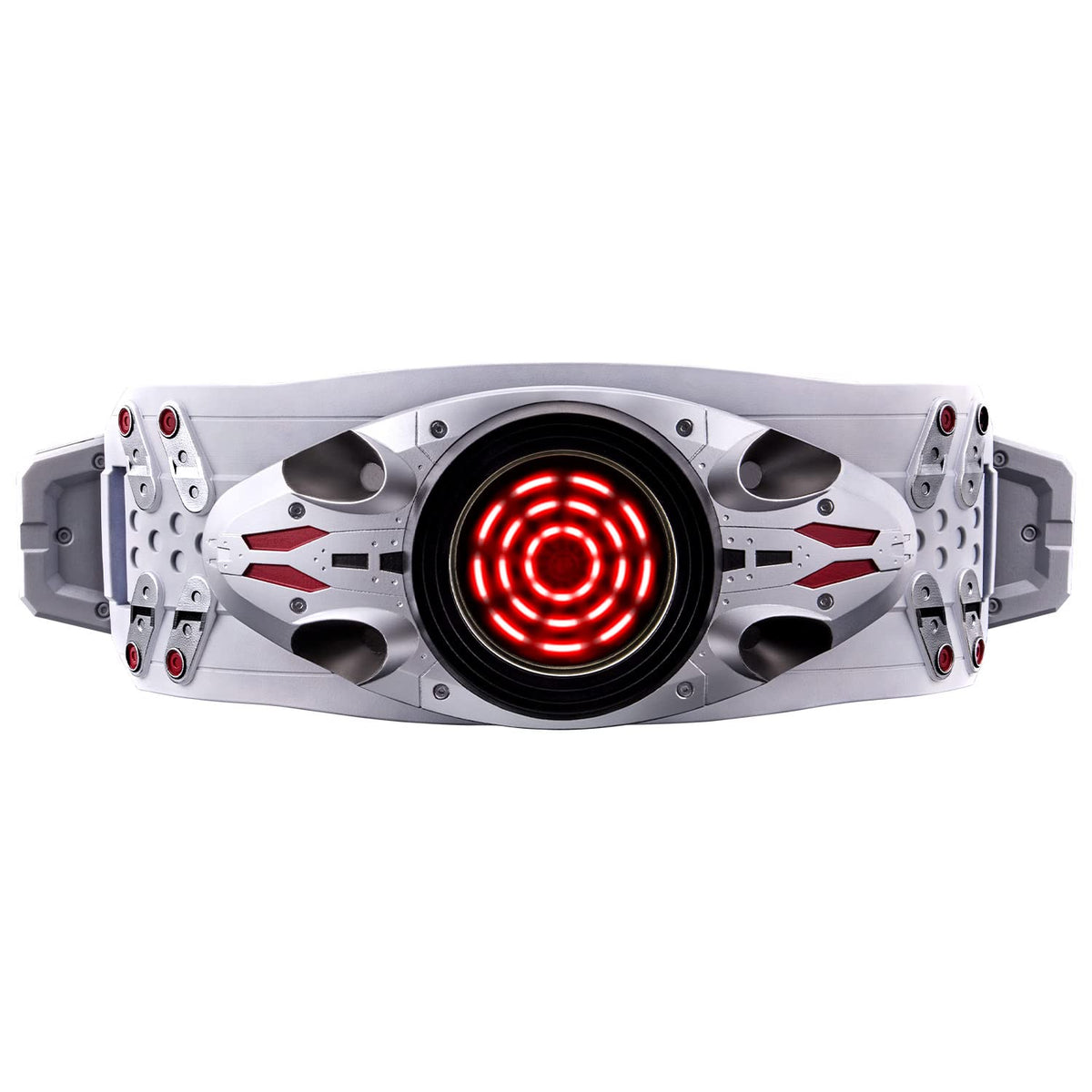 Bandai DX Kamen Rider Typhoon Prana belt front view for authentic cosplay play