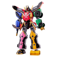 Bandai DXROBO Universe Gokaio complete set for display and imaginative play.