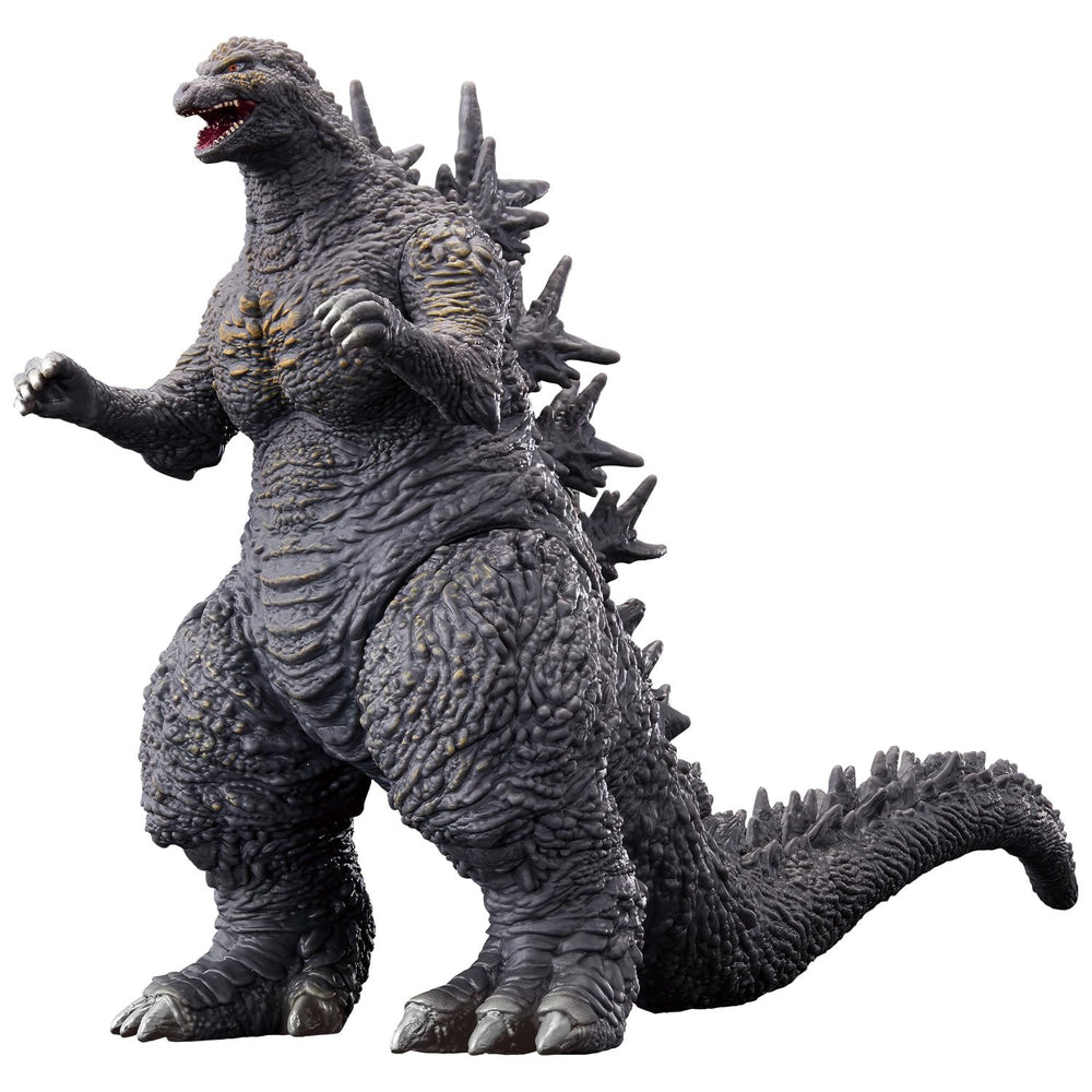 Bandai Godzilla 2023 figure, front view, ideal display for collectors and fans.