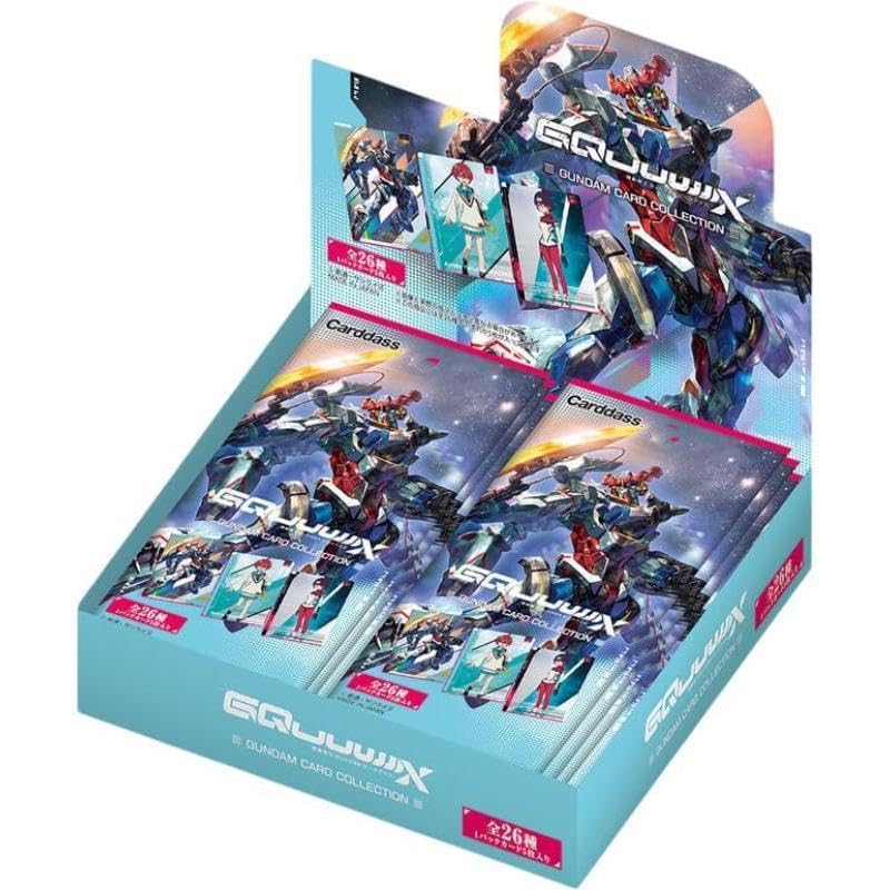 Bandai Gundam Card Collection Box with 20 packs for casual collectors