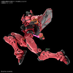 Bandai Spirits Red Gundam GQuuuuuuX two Bits attachments for posing options.