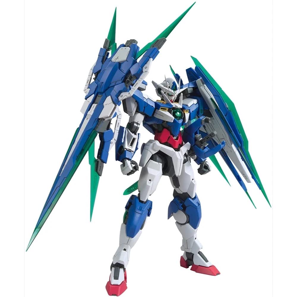 Bandai Hobby MG 00 Qan[T] GN Gun Blades close view for dynamic display.