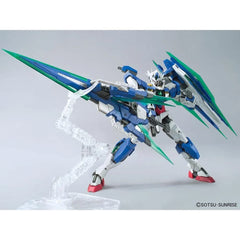 Bandai Hobby MG 00 Qan[T] GN Sword V close-up highlighting versatility.