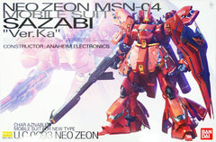 Bandai Hobby MG Sazabi Version Ka complete armament set for iconic scenes
