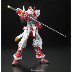 Bandai Hobby RG MBF-P02 Gundam Astray Red Frame chrome Gerbera Straight weapon
