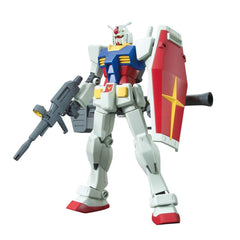 Bandai RX-78-2 Gundam Revive beam rifle in dynamic pose for display