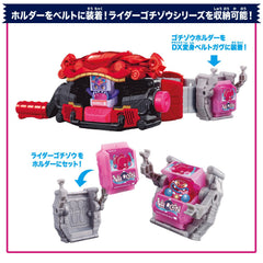 Bandai Kamen Rider Gabu LED lights and sounds on belt for action moments
