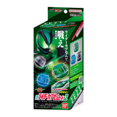 Bandai Kamen Rider Zetz DX Rider Capsule Set 02 cord capsule ideal for belt-ready setup.
