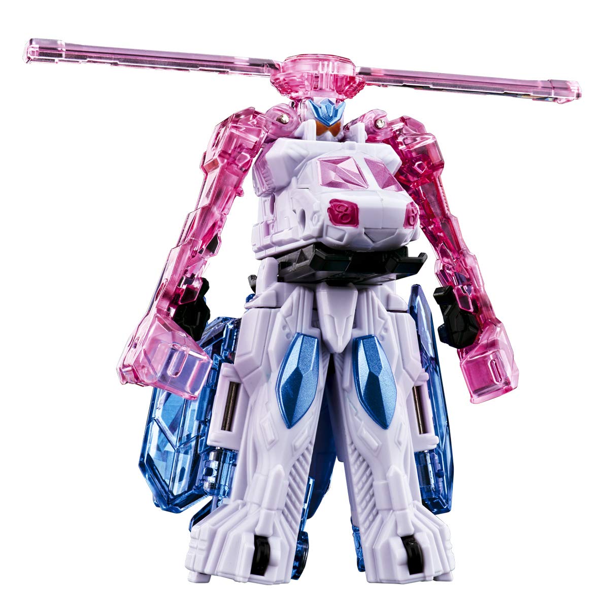 Bandai Kiramaager DX Kiramaizin Sky Mage pairs Jetta and Helico for compact formations