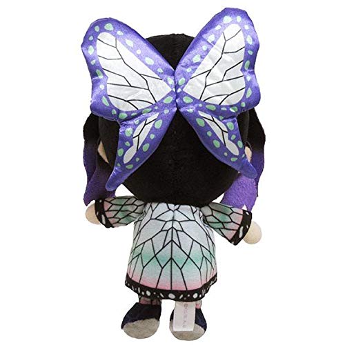 Bandai Kocho Shinobu chibi plush side view, compact display piece