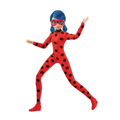 Bandai Miraculous doll with rooted hair for durability during play.