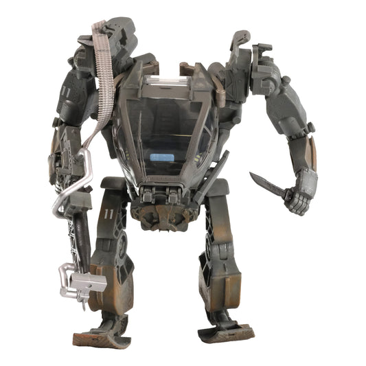 Bandai McFarlane Avatar MEGAFIG A1 AMP Suit front view for striking shelf display