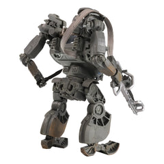 Bandai McFarlane Avatar MEGAFIG A1 AMP Suit side packaging image for display awareness