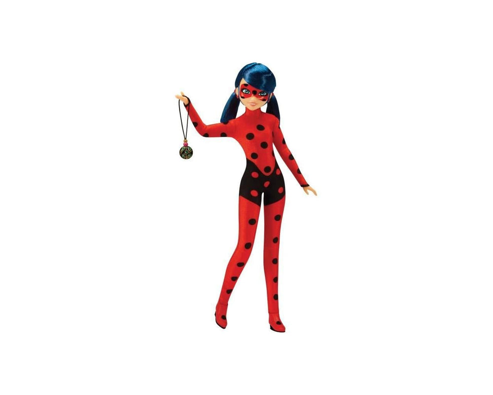 Bandai Miraculous Cat Noir doll pose showing flexible articulation for dynamic play