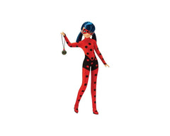 Bandai Miraculous Cat Noir doll pose showing flexible articulation for dynamic play