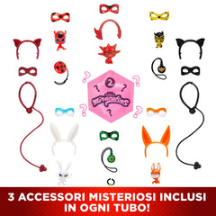 Bandai Miraculous Ladybug doll in costume and mask prepared for play