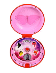 Bandai Miraculous Ladybug Yoyo Communicator worn as a dress-up phone for pretend play.