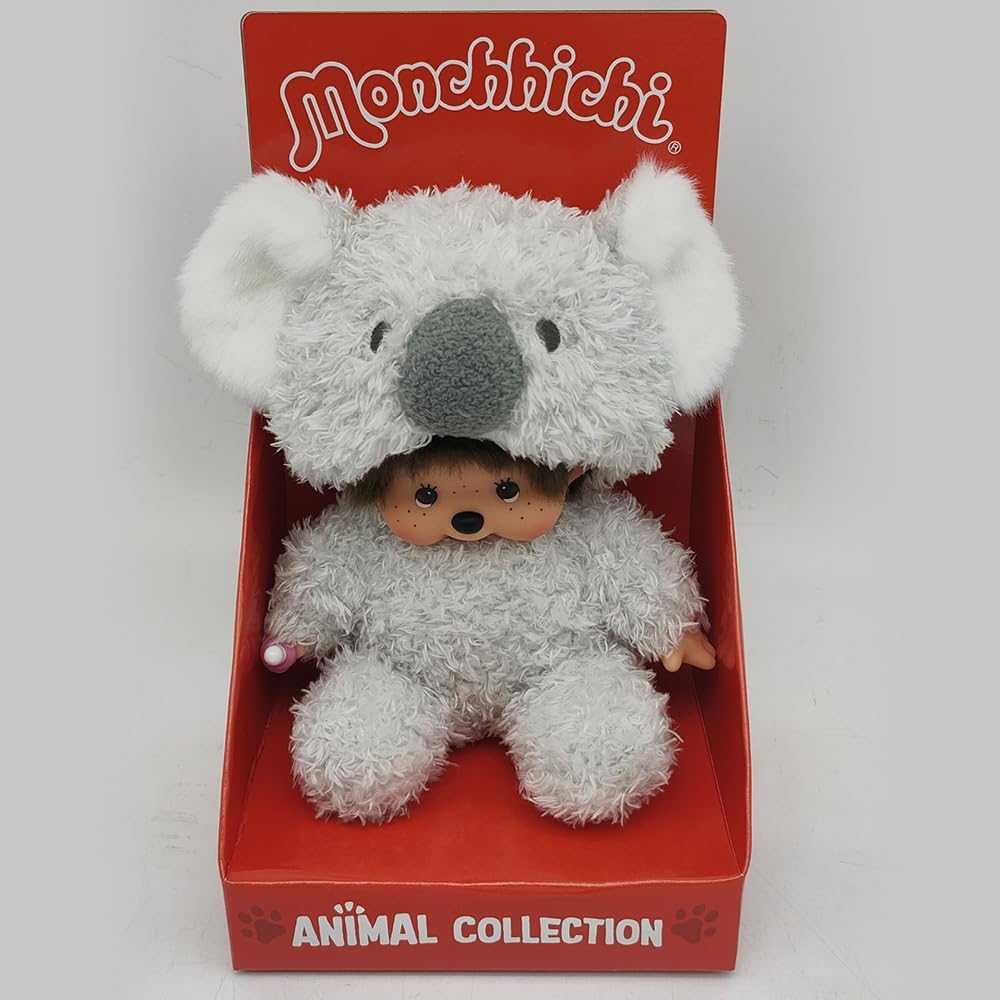 Bandai Monchhichi Koala plush travel-friendly 20 cm.