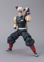 Bandai Namco Tengen Uzui figure shows 27 articulation points for dynamic posing.