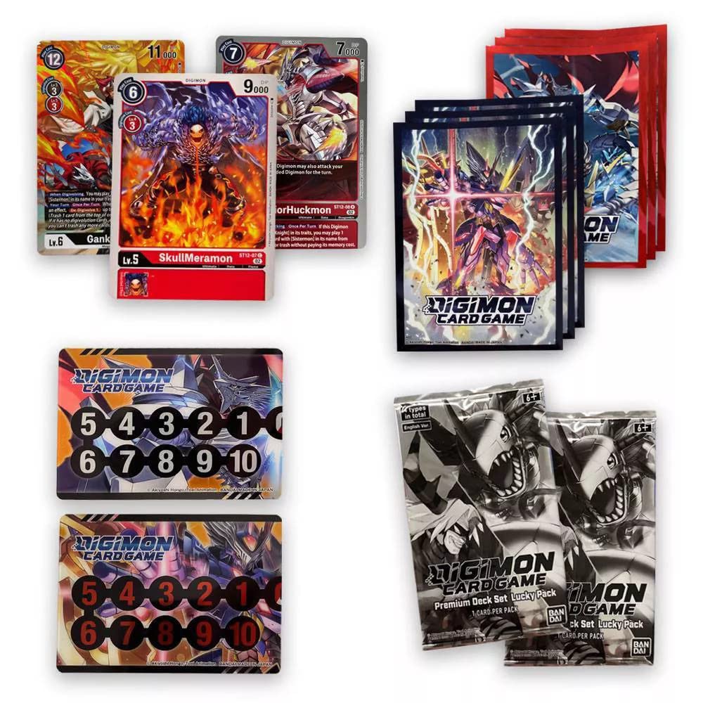 Bandai Namco Digimon Premium Deck PD-01 packaging closed with secure sleeve for collectors.