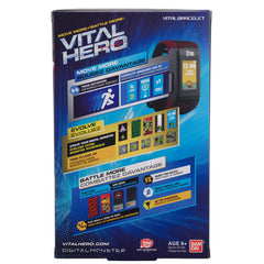Bandai Namco Digimon Vital Hero Red Battle—auto prompts post-mission combat, keeps motivation.