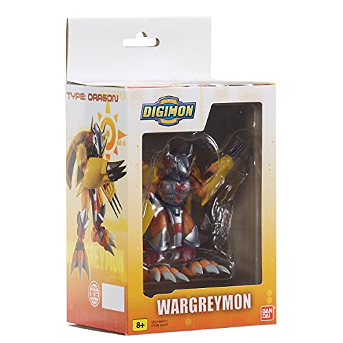 Bandai Namco Digimon WarGreymon SHODO 3.5 inch figure perfect for gifts.