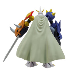 Bandai Namco Omegamon SHODO 3.5-inch figure cape detail for authentic look