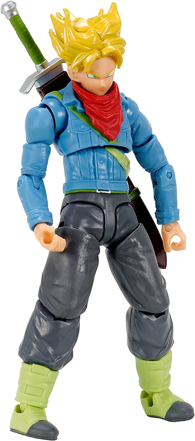 Bandai Namco Dragon Ball Evolve Trunks articulation points enable flexible posing